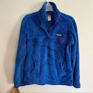PATAGONIA Vintage Polar Fleece Pullover Sweatshirt